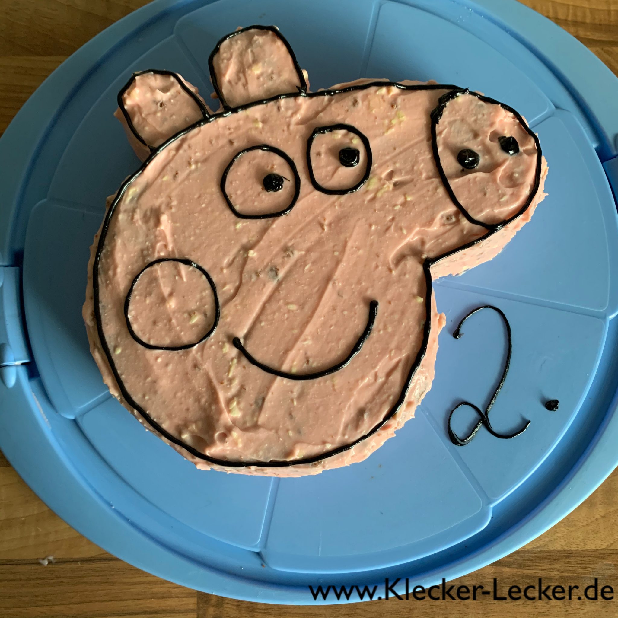 Peppa Wutz Kuchen – Klecker-Lecker